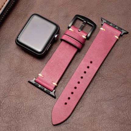Elegant Leather Apple Watch Band with Premium Craftsmanship | Stylish Accessory for Any Occasion 10