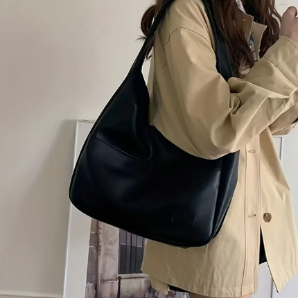 Elegant Leather Handbag with Adjustable Shoulder Strap | Timeless Design for Effortless Style 5