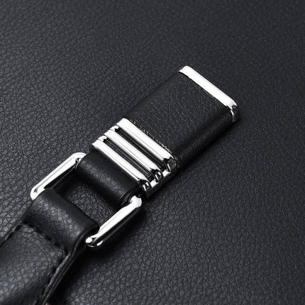 Elegant Leather Messenger Bag | Spacious Design for 14-15 Inch Laptops | Versatile Carrying Options for Professionals 4