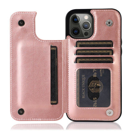 Elegant Leather Phone Wallet Case with Card Slots & Magnetic Closure for Stylish Protection 6
