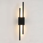 Elegant Lighting | Black and Gold Wall Sconce with Modern Design | Stylish Fixture for Home Decor 0