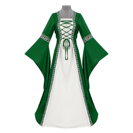 Elegant Medieval Dress Costume for Women with Lace-Up Design | Perfect for Halloween and Themed Events 2