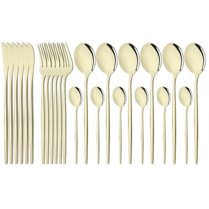 Elegant Modern Pink Flatware Set with Ergonomic Design | Stylish Cutlery for Any Occasion 11