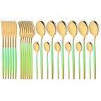 Green-Gold / 24 pieces