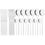 White-Silver / 24 pieces