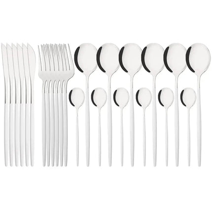 Elegant Modern Pink Flatware Set with Ergonomic Design | Stylish Cutlery for Any Occasion 22