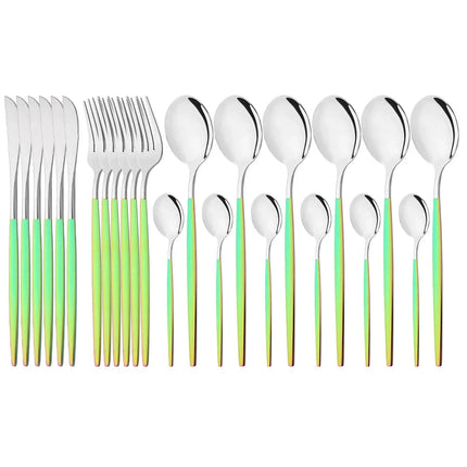 Elegant Modern Pink Flatware Set with Ergonomic Design | Stylish Cutlery for Any Occasion 23