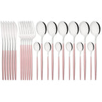 Rose-Silver / 24 pieces