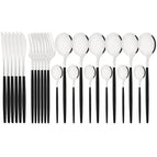 Black-Silver / 24 pieces