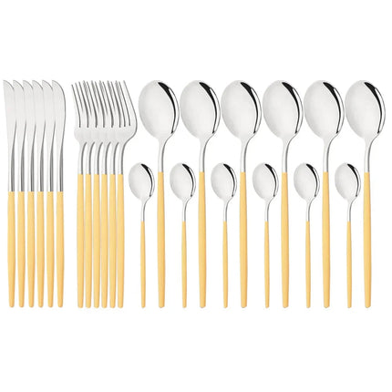 Elegant Modern Pink Flatware Set with Ergonomic Design | Stylish Cutlery for Any Occasion 27