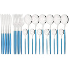 Blue-Silver / 24 pieces
