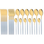 Light Blue-Gold / 24 pieces