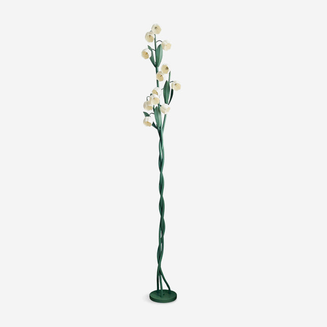 Elegant Orchid | Modern Floor Lamp with USB Charging & Foot Switch | Stylish Illumination for Living Room or Bedroom 0