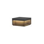 Diameter L 8 in x W 8 in x H 4 in / Model A: Wired Version & AC 85-265V / Warm Light