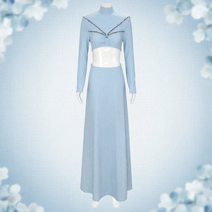 Elegant Princess Dress Cape Costume Set for Women | Perfect for Halloween & Themed Events 2