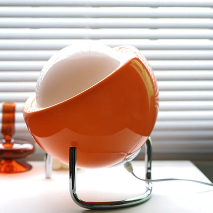 Elegant Retro Glass Table Lamp with Soft LED Lighting | Stylish Night Light for Cozy Atmosphere 6