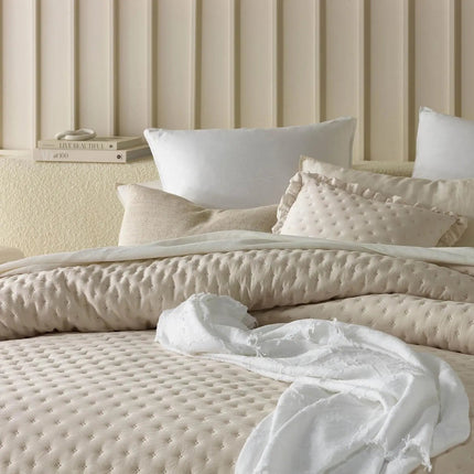 Elegant Ruffle Mattress Cover with Scalloped Edges | Soft Fabric for Cozy Bedroom Style 3