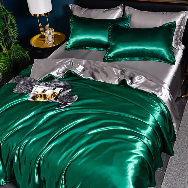 Elegant Satin Bedding Set with Luxurious Finish | Soft and Easy Care for Year-Round Comfort 0