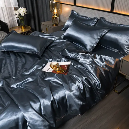 Elegant Satin Bedding Set with Luxurious Finish | Soft and Easy Care for Year-Round Comfort 12