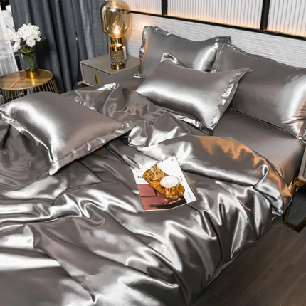 Elegant Satin Bedding Set with Luxurious Finish | Soft and Easy Care for Year-Round Comfort 14