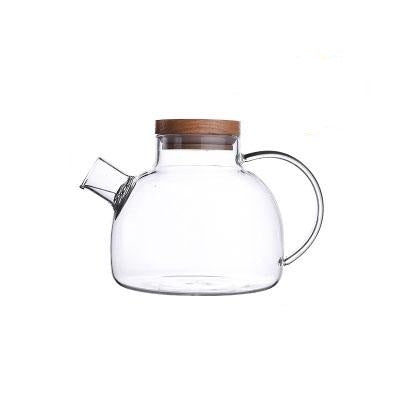 Elegant Scandinavian Teapot Set with Oak Tray & Candle Warmer | Tea Set for Adults, Perfect for Hot & Cold Beverages 0