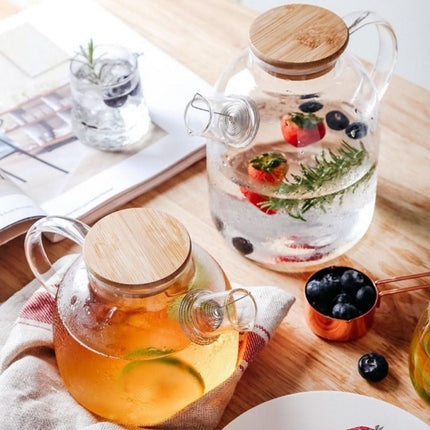 Elegant Scandinavian Teapot Set with Oak Tray & Candle Warmer | Tea Set for Adults, Perfect for Hot & Cold Beverages 7