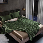 Army Green / Single 4-piece set / Fitted