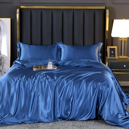 Elegant Silk Bedding Set | Hypoallergenic Duvet Covers for Luxurious Comfort 22