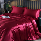 Red / Single 4-piece set / Fitted