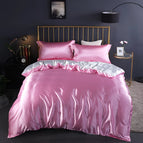 Pale pink / Single 4-piece set / Fitted