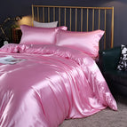 Light Pink / Single 4-piece set / Fitted