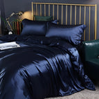 Dark Blue / Single 4-piece set / Fitted