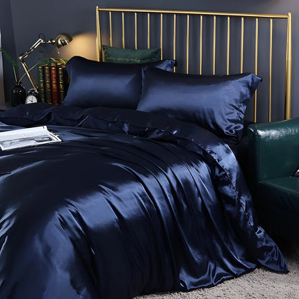 Elegant Silk Bedding Set | Hypoallergenic Duvet Covers for Luxurious Comfort 31