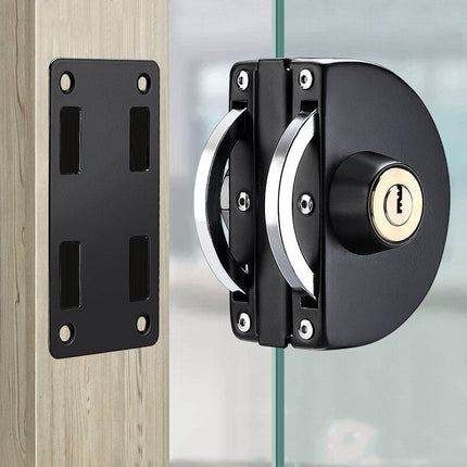 Elegant Sliding Door Lock | Stainless Steel Security with Easy Installation | Modern Design for Enhanced Home Safety 12
