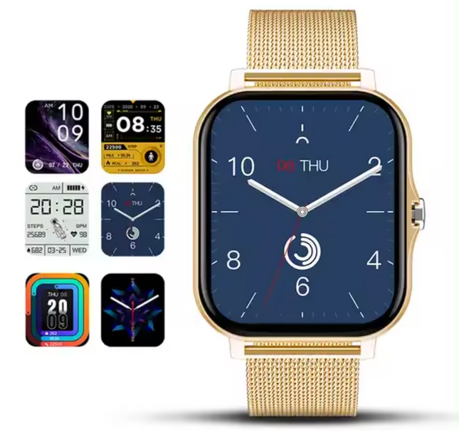 Elegant Smartwatch | Health & Activity Tracker with Touchscreen | Stylish Accessory for Active Women 5