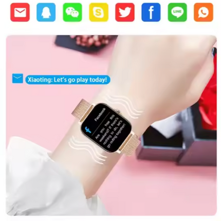 Elegant Smartwatch | Health & Activity Tracker with Touchscreen | Stylish Accessory for Active Women 6