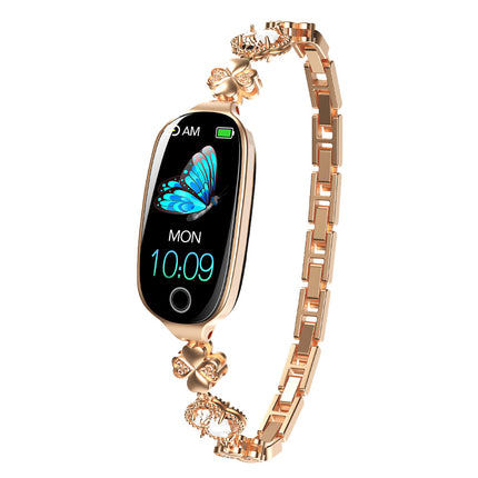 Elegant Smartwatch | Smart Watch with Blood Sugar & Pressure Monitoring | Luxury Diamond Design for Health Tracking 10