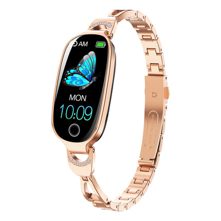 Elegant Smartwatch | Smart Watch with Blood Sugar & Pressure Monitoring | Luxury Diamond Design for Health Tracking 6