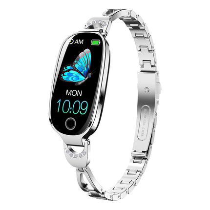 Elegant Smartwatch | Smart Watch with Blood Sugar & Pressure Monitoring | Luxury Diamond Design for Health Tracking 7