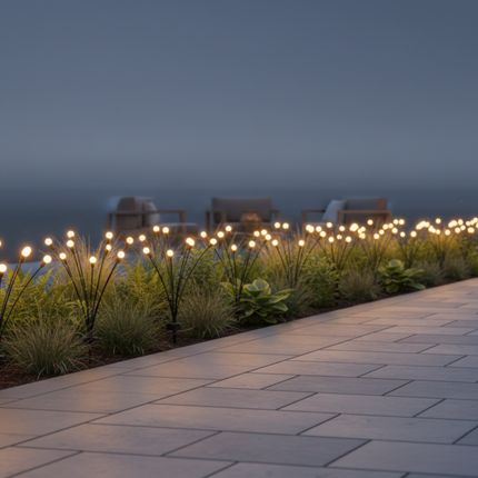 Elegant Solar Firefly Garden Lights | Waterproof Outdoor Lighting with 120 Lumens for Stunning Ambiance 4