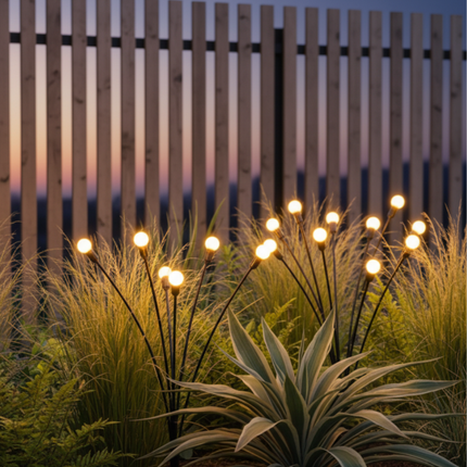 Elegant Solar Firefly Garden Lights | Waterproof Outdoor Lighting with 120 Lumens for Stunning Ambiance 5