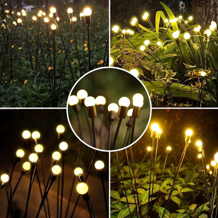 Elegant Solar Firefly Garden Lights | Waterproof Outdoor Lighting with 120 Lumens for Stunning Ambiance 7