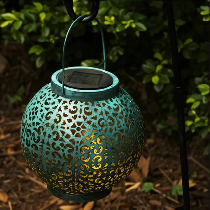 Elegant Solar Garden Lights | Durable Iron Design with Automatic Dusk Sensor | Waterproof Outdoor Lights for Stunning Ambiance 18