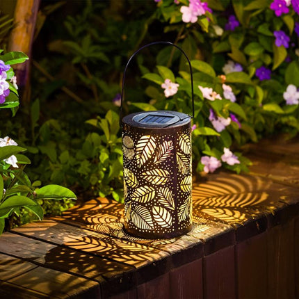 Elegant Solar Garden Lights | Durable Iron Design with Automatic Dusk Sensor | Waterproof Outdoor Lights for Stunning Ambiance 6