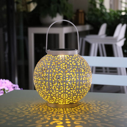 Elegant Solar Garden Lights | Durable Iron Design with Automatic Dusk Sensor | Waterproof Outdoor Lights for Stunning Ambiance 7