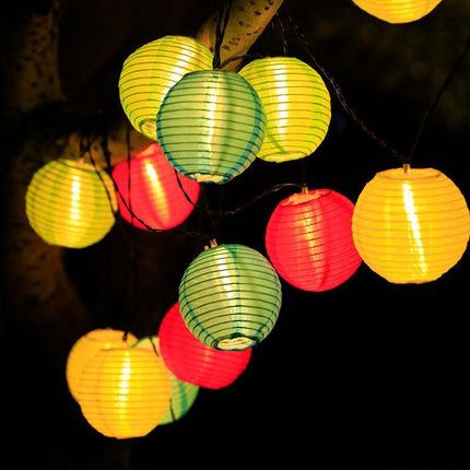 Elegant Solar Lantern String Lights with Waterproof Design | Versatile Outdoor Decor 4