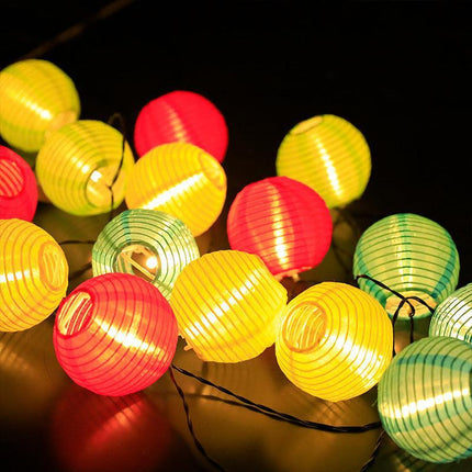 Elegant Solar Lantern String Lights with Waterproof Design | Versatile Outdoor Decor 5