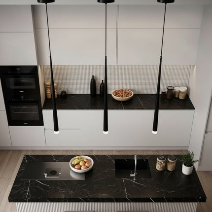 Elegant Teardrop Pendant Light | Glass Pendant Lighting with Adjustable Height | Modern Fixture for Stylish Home Decor 6