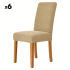 Elegant Velvet Dining Chair Covers with Stretch Fit | Protective Slipcovers for Instant Room Upgrade 0