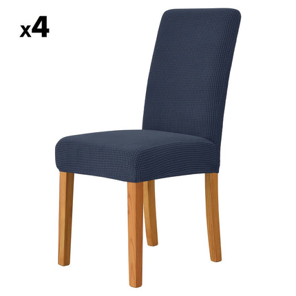 Elegant Velvet Dining Chair Covers with Stretch Fit | Protective Slipcovers for Instant Room Upgrade 11
